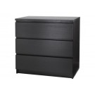 IKEA MALM Chest Of 3 Drawers