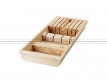 IKEA RATIONELL Knife Tray Solid Birch