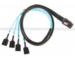 Mini SAS to 4 SATA Cable